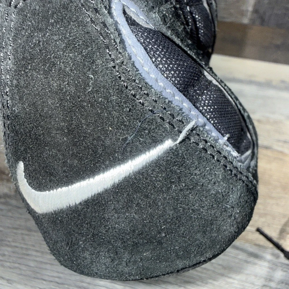 Vintage Rare Nike SpeedSweep Black Mens Size 7.5 Wrestling Lace Shoes 304271-011